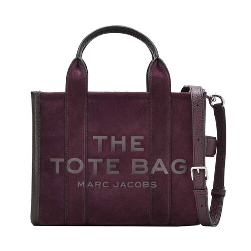 MARC JACOBS The Suede Leather Blocked Small Tote Bag